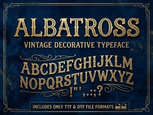 Albatross Font: Elegant Typography for Creative Projects